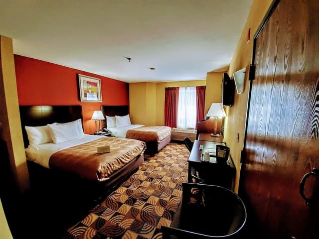 Double Room, 2 Double Beds, Non Smoking