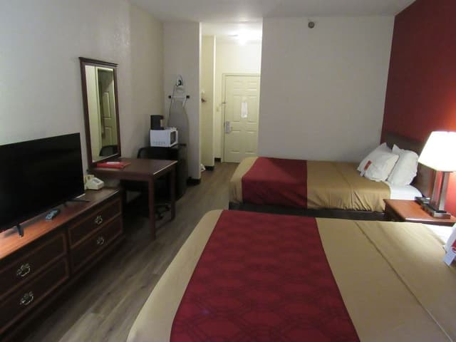 Double Room, 2 Double Beds, Non Smoking