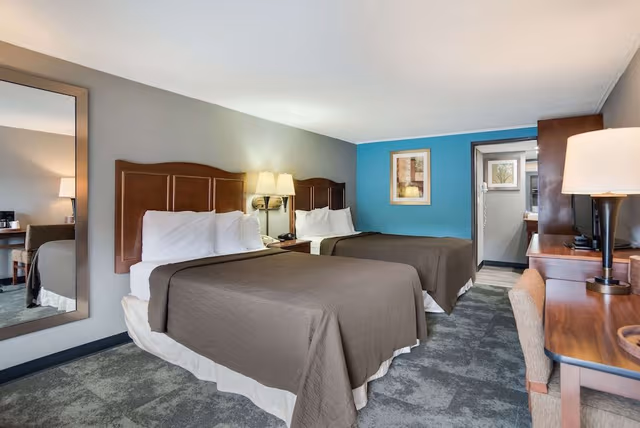 Standard Room, 2 Double Beds, Non Smoking