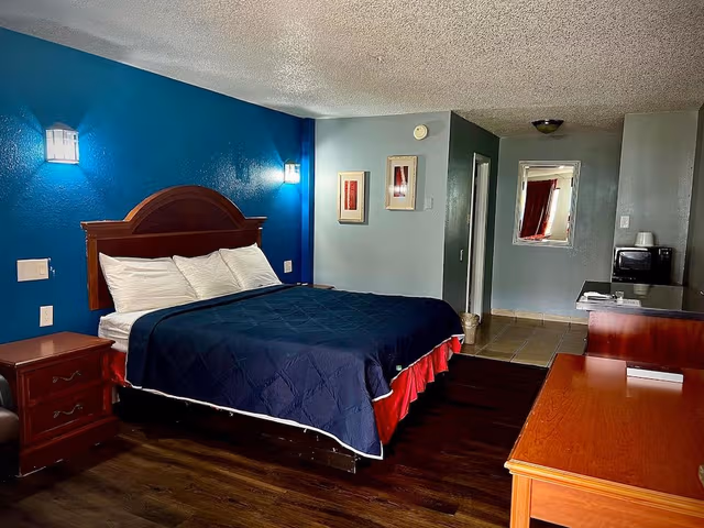 Basic Single Room, 1 King Bed, Non Smoking