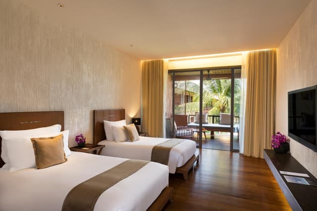 Sea View Twin Bed