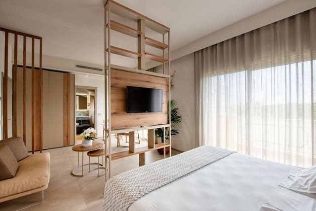 Junior Suite, 1 Queen Bed, Non Smoking, Balcony (Living Room)