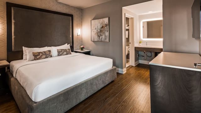 Suite, 1 King Bed, Non Smoking, Refrigerator & Microwave (with Sofabed)