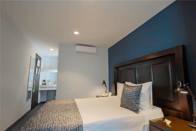 1 Queen Bed, Non-Smoking, High Speed Internet Access, Desk, Coffee Maker, Hairdryer