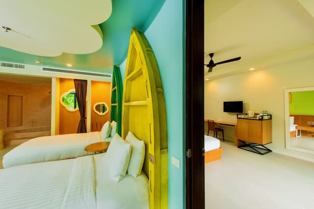 Two Bedroom Family Suite with Pool View - Free Minibar