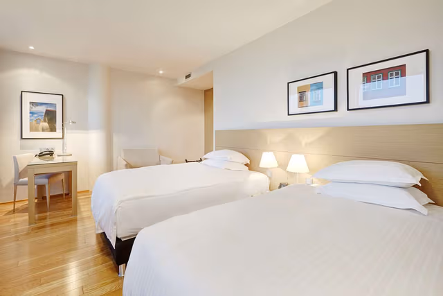 TWIN EXECUTIVE ROOM WITH SCENIC VIEW