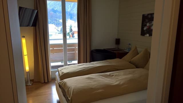 Economy Double Room with Jungfrau View