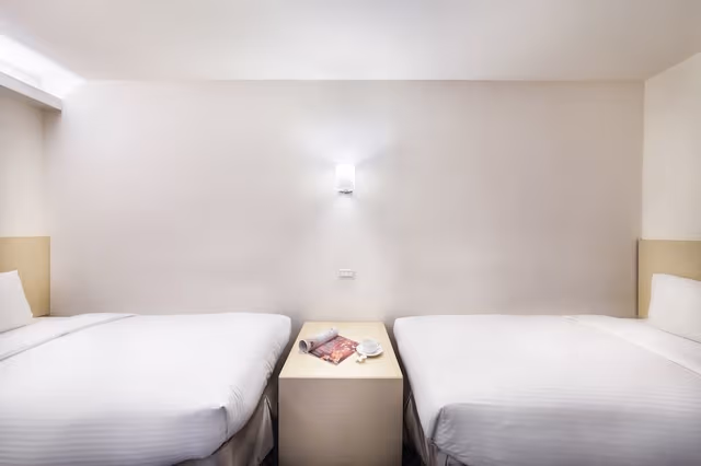 Standard Twin Room, No Windows