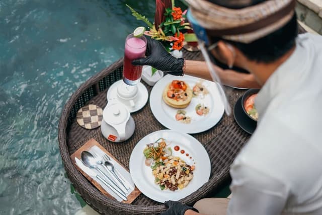 Honeymoon Pool Villa with Floating Breakfast