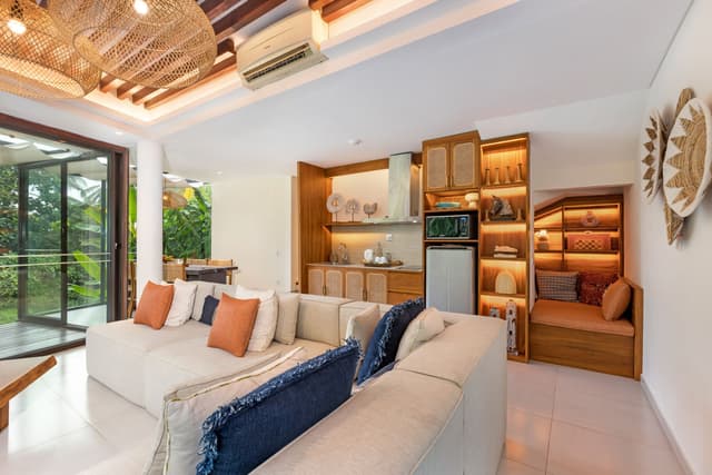 Two Bedroom Premiere Rice Field View Villa with Private Pool Type A
