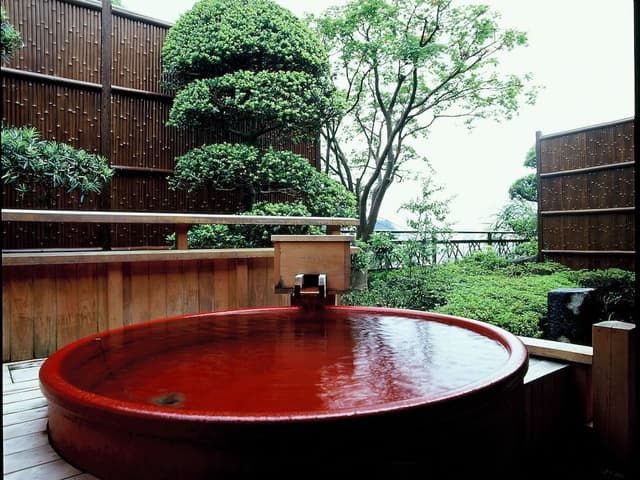 Japanese Room with Open-Air Bath, 10 Tatami