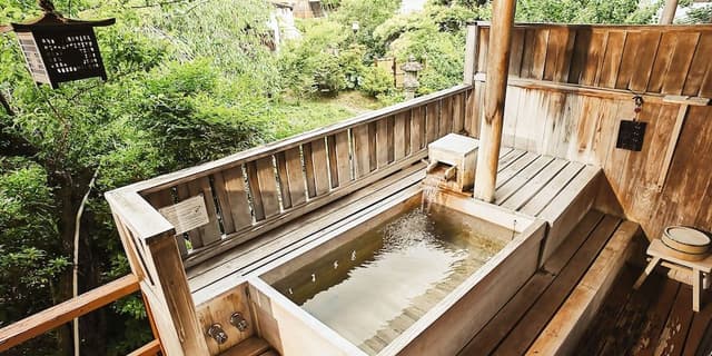 Japanese Room with Open-Air Bath, 12.5 Tatami