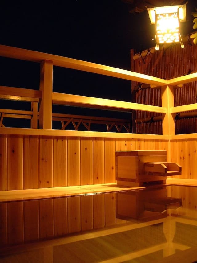 Japanese Room with Open-Air Bath, 12.5 Tatami