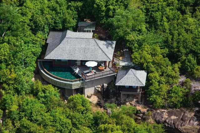 One-Bedroom Hillside Villa with Private Pool - Adults Only