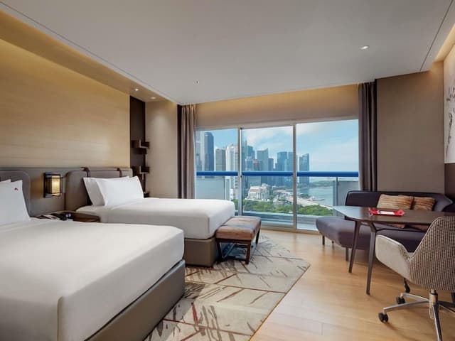 Premier Marina Bay, 2 Doubles, Balcony, Marina Bay View