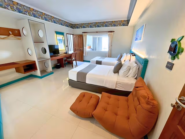 Family Suite, 2 Bedrooms, Sea View