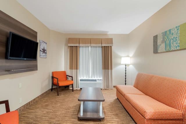 Suite, 1 King Bed, Non Smoking, Refrigerator & Microwave (Living Room;with Sofabed)