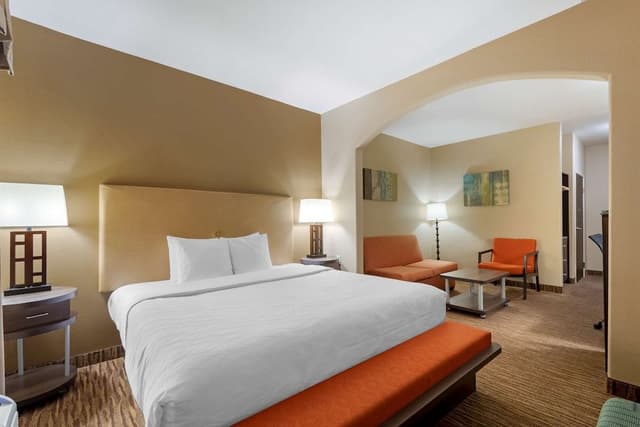 Suite, 1 King Bed, Non Smoking, Refrigerator & Microwave