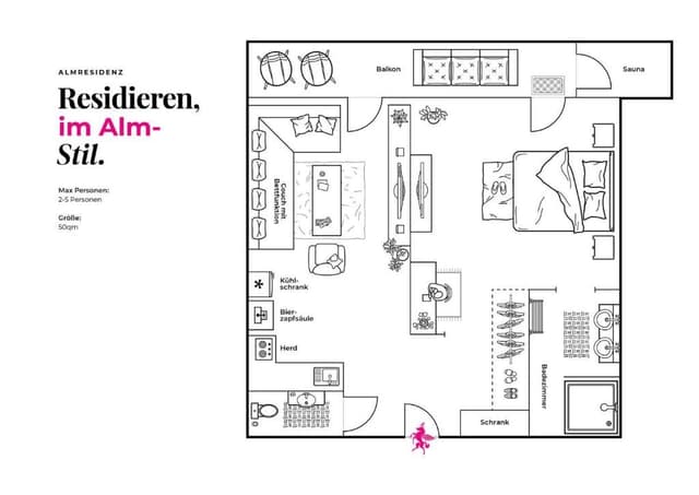 Appartment Alm Residence