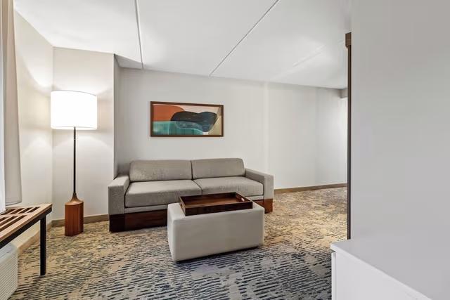 Suite, 1 King Bed with Sofa bed