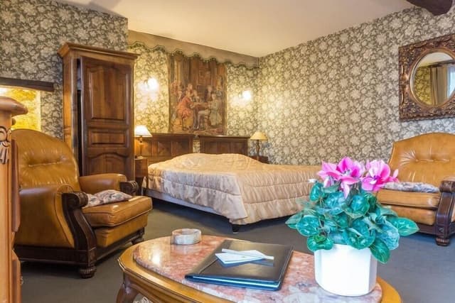 Chambre deluxe avec 1 lit double extra-long côté jardin