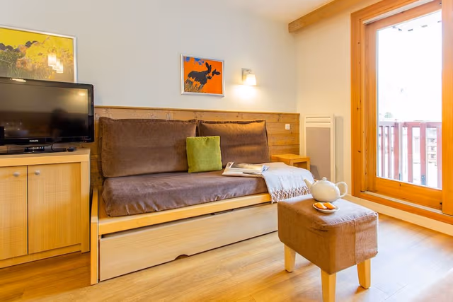 Apartment 6 people - 1 bedroom + 1 sleeping alcove
