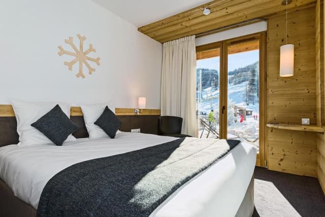 Chambre Double Deluxe (vue pistes)