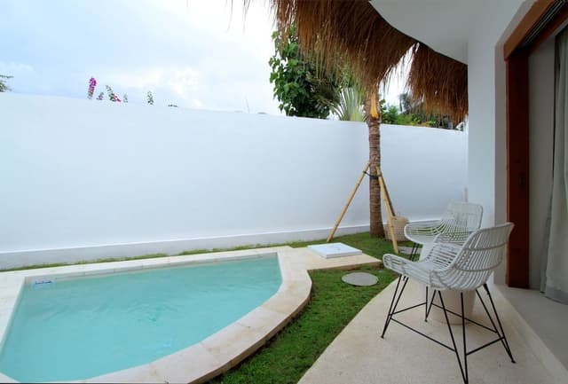 Room with Private Garden and Pool