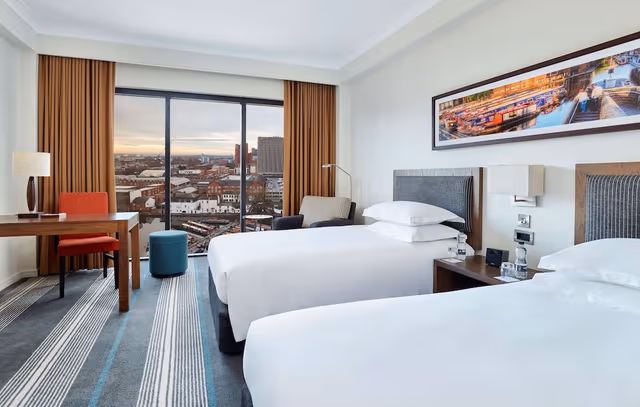 Room, 2 Twin Beds, Canal View