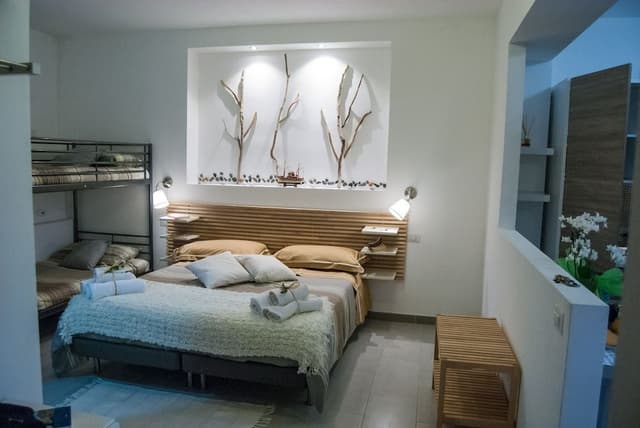 Classic Studio, Garden View (1 letto queen+1 letto a castello)