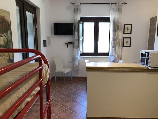 Classic Studio, Garden View (1 letto queen+1 letto a castello)