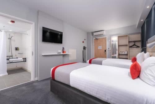 2 Single Standard Accessible with Free Hot Breakfast