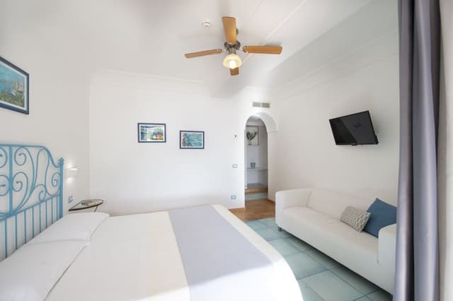 Deluxe Double Room, Patio, Sea View