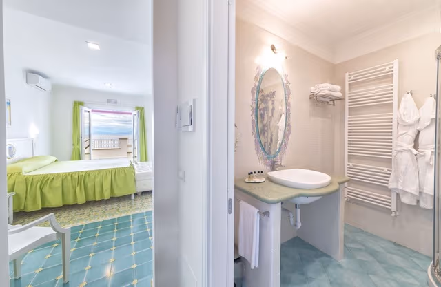 Junior Suite with sea view terrace and hammock