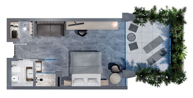 Deluxe Double or Twin Room, Terrace (Large)