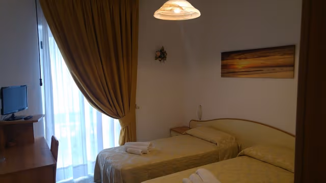 Double or Twin Room, Balcony, Garden View