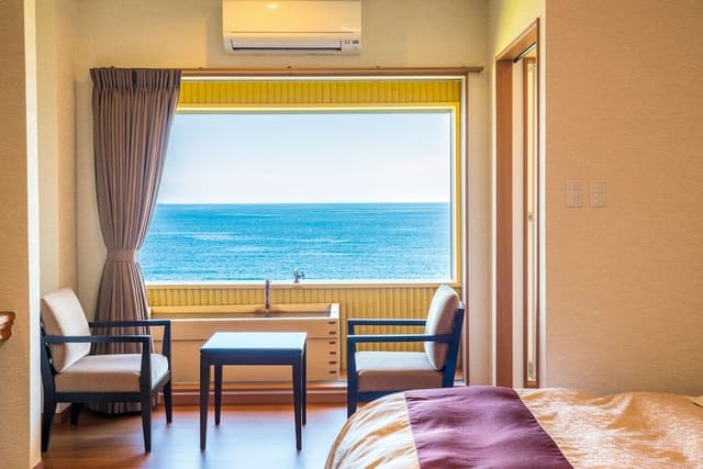 Twin Room(Japanese Western Room) with Open Air Bath