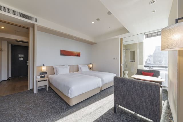 Premium Twin Room with View from Bathroom (Floor 15-16), Non Smoking (38sqm)