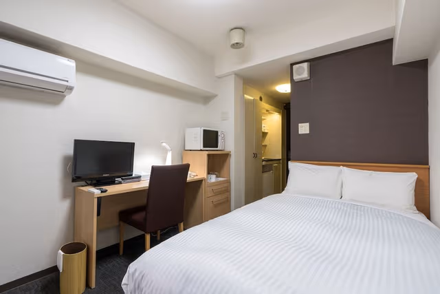 Economy Semi Double Room, Smoking, Kitchenette (Cleaning is Optional with Additional Cost)