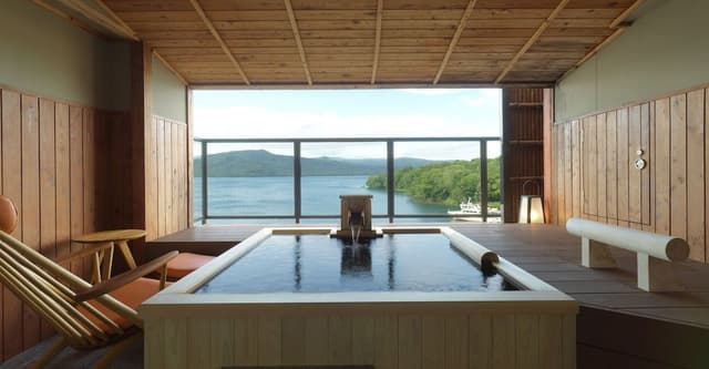 AMA no ZA - Premier Suite with private hot spring (Lake View)