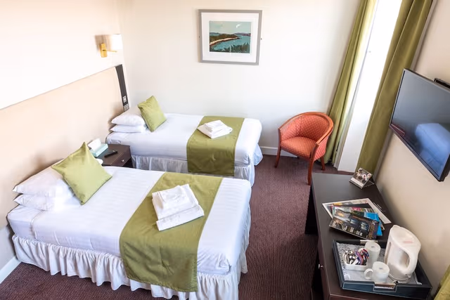 Twin Room with Sea View