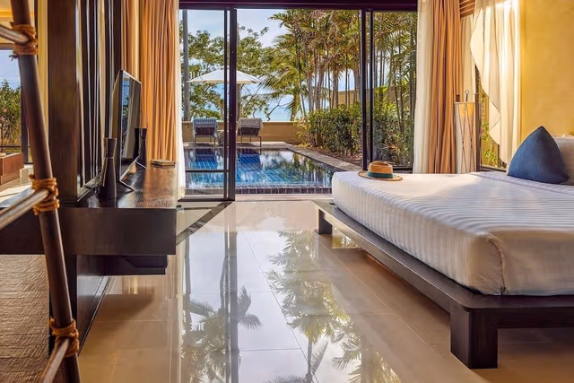 Beachfront Pool Villa