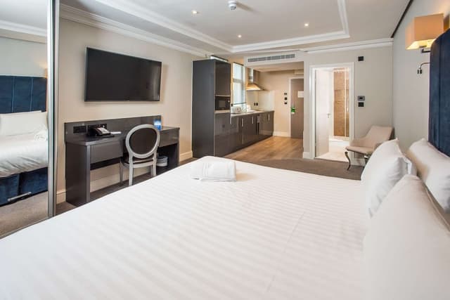 Standard Room, 1 King Bed, Non Smoking, Kitchen (Full Kitchen)