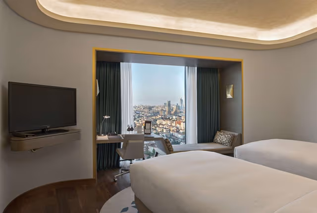 TWIN EXECUTIVE ROOM WITH LOUNGE ACCESS