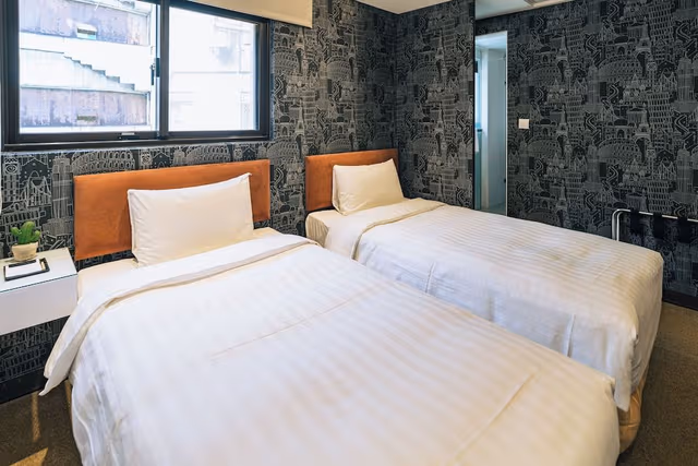 Standard Twin Room, 2 Twin Beds, Non Smoking, City View