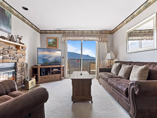 Condo, 1 King Bed with Sofa bed, Balcony, Mountain View (#D204 - No Pets)
