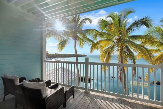 Premium Waterfront Room with King Bed & Private Covered Porch/Balcony Non-Smoking