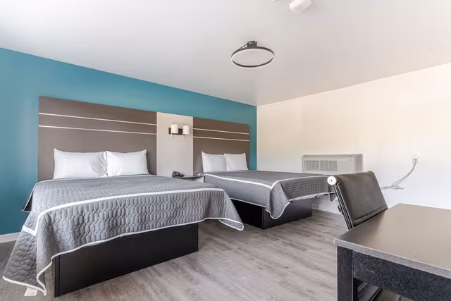 Classic Double Room, 2 Queen Beds, Non Smoking
