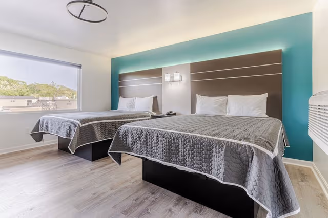 Classic Double Room, 2 Queen Beds, Non Smoking
