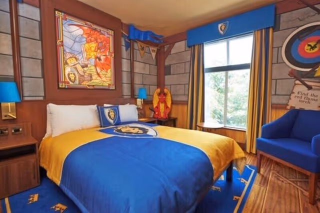 Knights & Dragons Deluxe Room at Castle Hotel